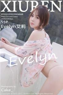 [XiuRen]高清写真图 2022.03.03 No.4666 Evelyn艾莉