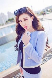 唐嘉倪 时尚女王街拍写真图