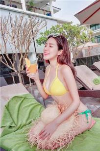 比基尼正妹黄羽翊 视线一秒都无法移开