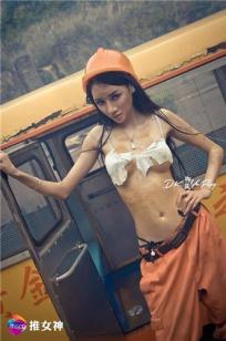 婕西儿jessie [TGOD推女神]高清写真图御女郎 矿工女神~