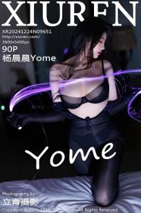 [XiuRen]高清写真图 2024.12.24 No.9651 杨晨晨Yome 黑丝美腿