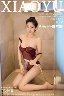 女神Angela喜欢猫 精致蕾丝内衣湿身