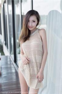 甜美女神Yumi尤美 镂空长裙妩媚动人