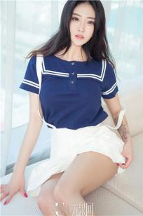 美人杨洋如沐海风 水手服与比基尼