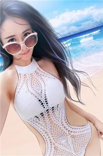 张嘻嘻 网红美人超赞的比基尼美图