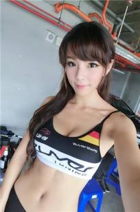 林思嘉Revy 好美艳的高挑性感车模