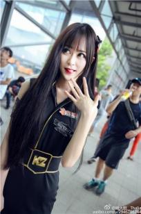 姚天艳 ChinaJoy 2016 空中网展台SG