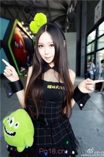 赵安琪 2016Chinajoy巨人网络showgirl