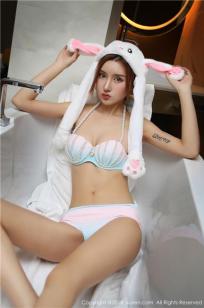 冰清玉润M梦baby 清纯兔耳装镂空蕾丝