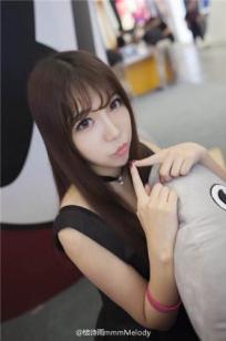 楼诗雨Melody 2016ChinaJoy37互娱展台SG
