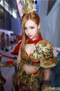 陈安妮Annie 2016ChinaJoy展台模特