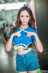 梅佳妮vita 2016ChinaJoy熊猫TV展台SG