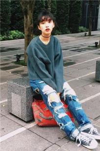 中田クルミ 冷艳系Zipper的专属模特儿