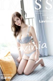 IMiss爱蜜社-405-Lavinia-白衬衣职业装包臀裙OL风气质女神美腿私房照