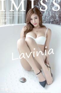 IMiss爱蜜社-361-Lavinia-白色内衣肉丝，居家私房浴缸性感写真，撩人曲线极致妩媚诱惑