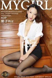 短发模特栗子Riz 职场秘书白衫黑丝