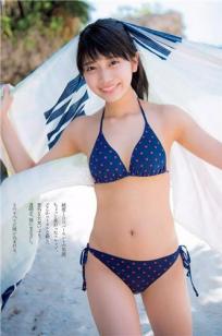 日本萌妹松下玲绪菜 双马尾协会美少女