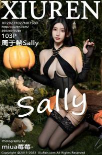 [XiuRen]高清写真图 2023.10.27 No.7580 周于希Sally 美臀黑丝
