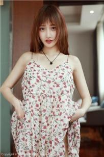 清纯少女little贝壳 碎花长裙与校服内衣