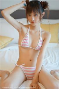 小鸟依人little贝壳 女仆蕾丝兔比基尼