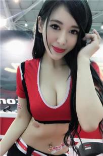 台湾正妹爱佳奈 超甜美娃娃音34D好身材