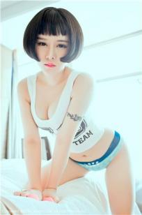 双马尾妹子佑熙 健身哑铃死库水