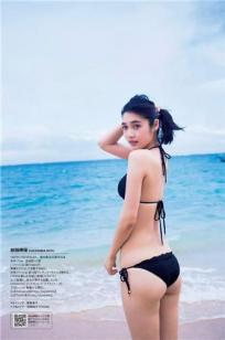偶像模特林田岬优 比基尼初次写真