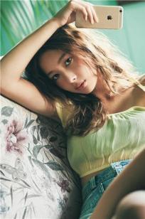 日美混血丹羽仁希 夏日清凉养眼私房照