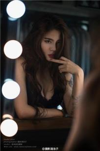 冷艳模特刘心妮 微博私房写真