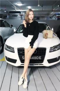 新加坡正妹王雪婷 雪肌修长细腿超吸睛