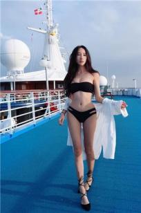 大马DJ正妹Joeyyjoey 游轮展示不科学细腰