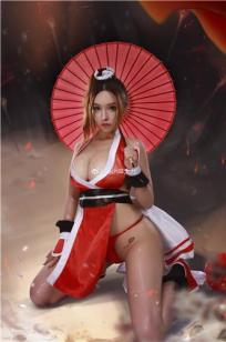 美女主持人咩大力 热情四溢的Cos美图