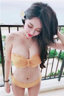 台湾正妹张瑜庭 沙滩比基尼度假