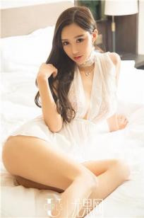 尤果新女神安柔 蕾丝纱裙秋波不停