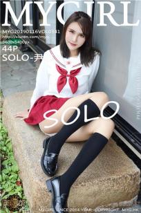 性感女神SOLO-尹菲 户外拍摄学生制服