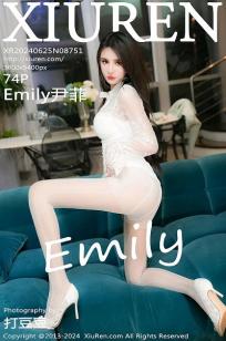 [XiuRen]高清写真图 2024.06.25 No.8751 Emily尹菲 白丝美腿