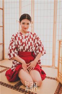 甜软萌妹糖果儿 妖娆的和服诱惑