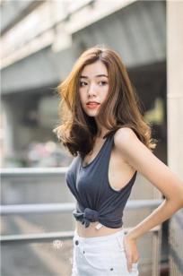 泰国网红美女Mean 甜美可人模特儿