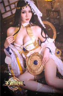 玄子- [TouTiao头条女神]高清写真图 2019-04-15 异域舞娘COS