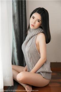 新人模特陈曦Lily 处男杀手开背毛衣