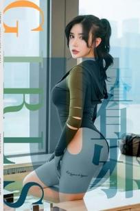 运动女郎陈幼依 牛仔裤豹纹比基尼
