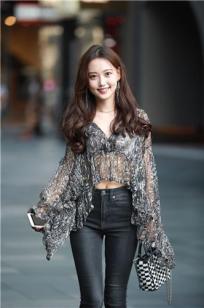 云小朵- 成都街拍高颜值清新小仙女