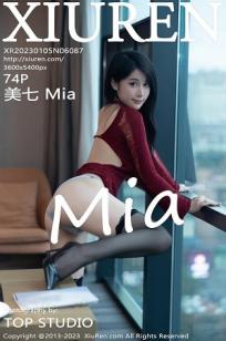 [XiuRen]高清写真图 2023.01.05 No.6087 美七Mia 黑丝美臀