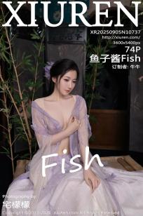 [XiuRen]高清写真图 2025.09.05 No.10737 鱼子酱Fish 紫色连衣裙