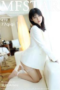 新人模特77qiqi 洁白动人的西装