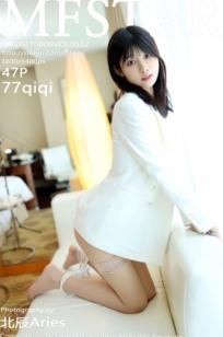 MFStar模范学院-522-77qiqi-真空西装肉色蕾丝袜，纯欲女神演绎私房室内写真，性感美腿尽显迷人魅力