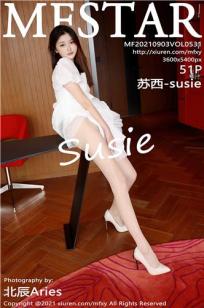 新人模特苏西susie 洁白动人的裙子