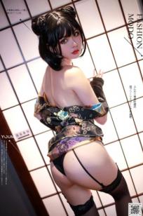 YouMi尤蜜-2020.12.12-您的蛋蛋-《旗袍武士娘》角色扮演性感私房照，改良旗袍与黑丝诱惑，又飒又美
