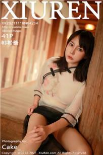 [XiuRen]高清写真图 2021.11.18 No.4234 韩希蕾