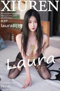 [XiuRen]高清写真图 2023.07.14 No.7080 laura阿姣 黑丝美腿